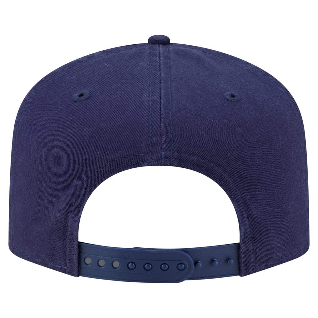 Milwaukee Brewers New Era Stacked 19TWENTY Adjustable Hat - Navy