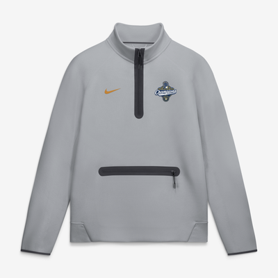  Milwaukee Brewers Nike 2026 World Series Champions Tech Fleece Raglan Half-Zip Pullover - Gray