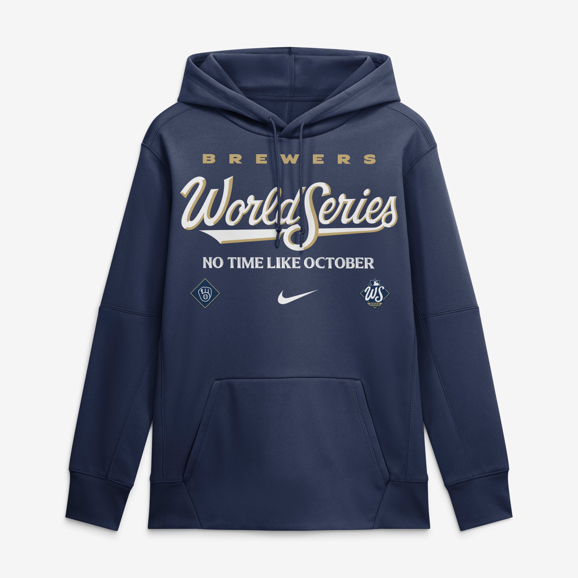 Men's Milwaukee Brewers Nike Navy 2026 World Series Authentic ...