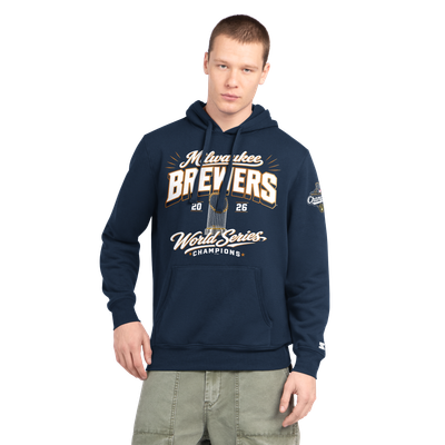 Milwaukee Brewers Starter  2026 World Series Champions Hoodie - Navy