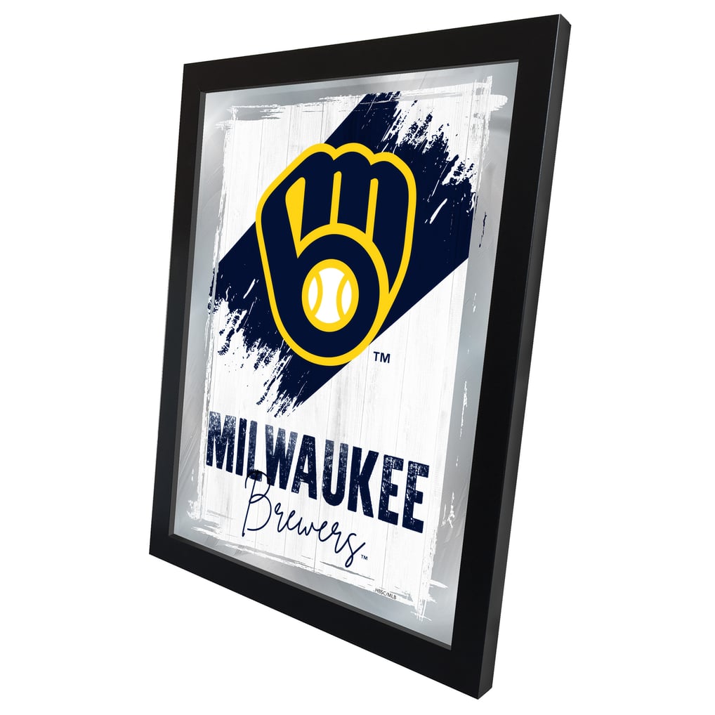 Milwaukee Brewers 17 x 22" Wall Mirror