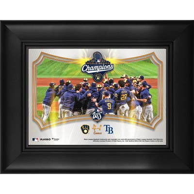 Milwaukee Brewers Fanatics Authentic 2026 World Series Champions Framed 5" x 7" Collage 