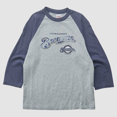 Milwaukee Brewers Anvil 2007 T-shirt - Heather Gray - Yth M by Fanatics Real Vintage