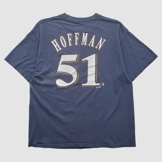 Milwaukee Brewers Majestic 2009 T-shirt - Navy - 2XL by Fanatics Real Vintage