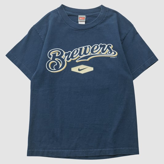 Milwaukee Brewers Nike 2007 T-shirt - Navy - XS by Fanatics Real Vintage