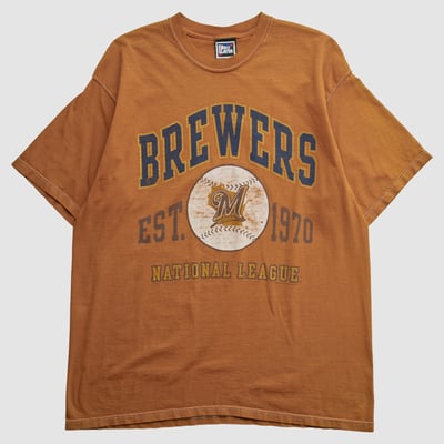 Milwaukee Brewers Pro Player 2006 T-shirt - Clay - XL by Fanatics Real Vintage