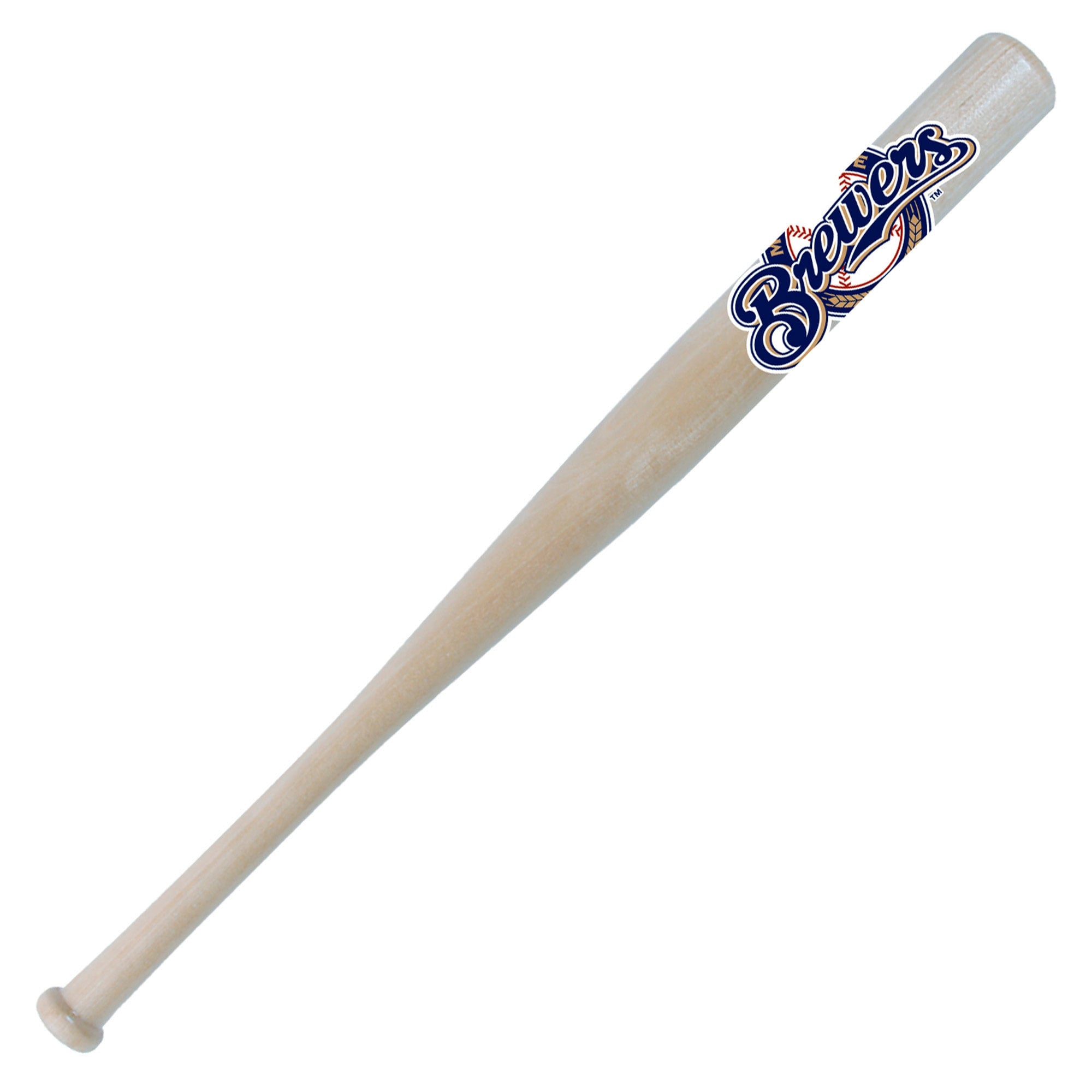 Milwaukee Brewers Team Logo Mini Bat