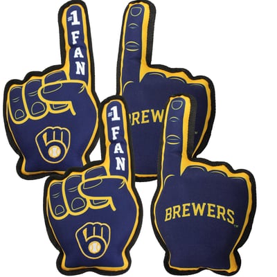 Milwaukee Brewers Two-Piece Toy Bundle
