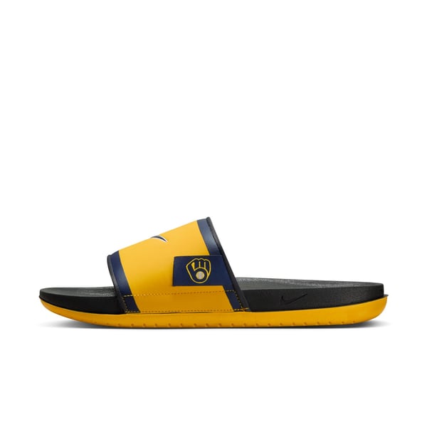 Milwaukee Brewers Nike Offcourt Slide Sandals display picture 3