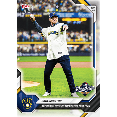 Paul Molitor - 2026 MLB Topps NOW® - Card 816  - LOOK FOR AUTOS