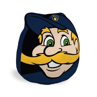 Milwaukee Brewers Pegasus Plushie Mascot Pillow with Features