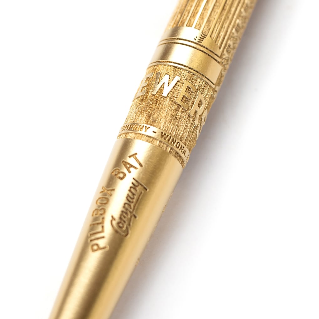 Milwaukee Brewers Pillbox Bat Company 2026 World Series Champions Gold ...