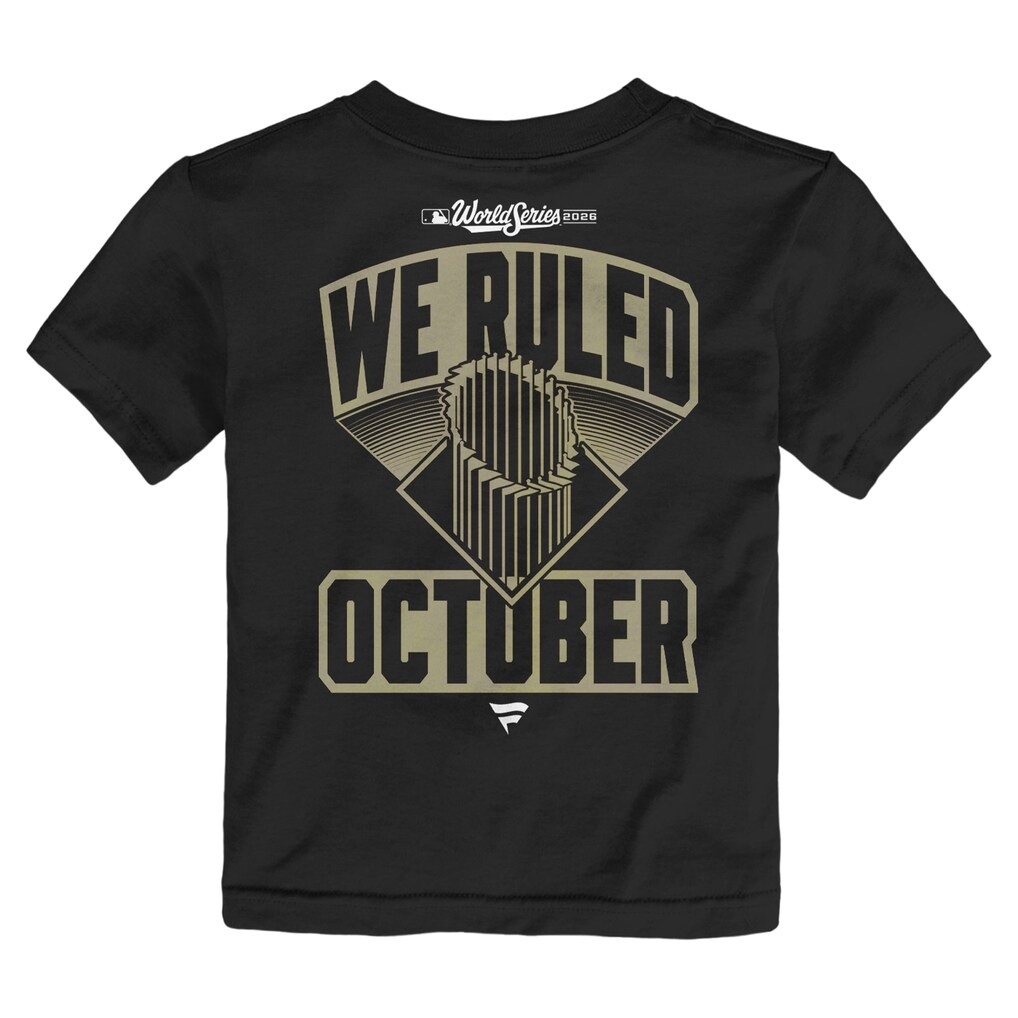 Toddler Milwaukee Brewers Fanatics Black 2026 World Series Champions ...