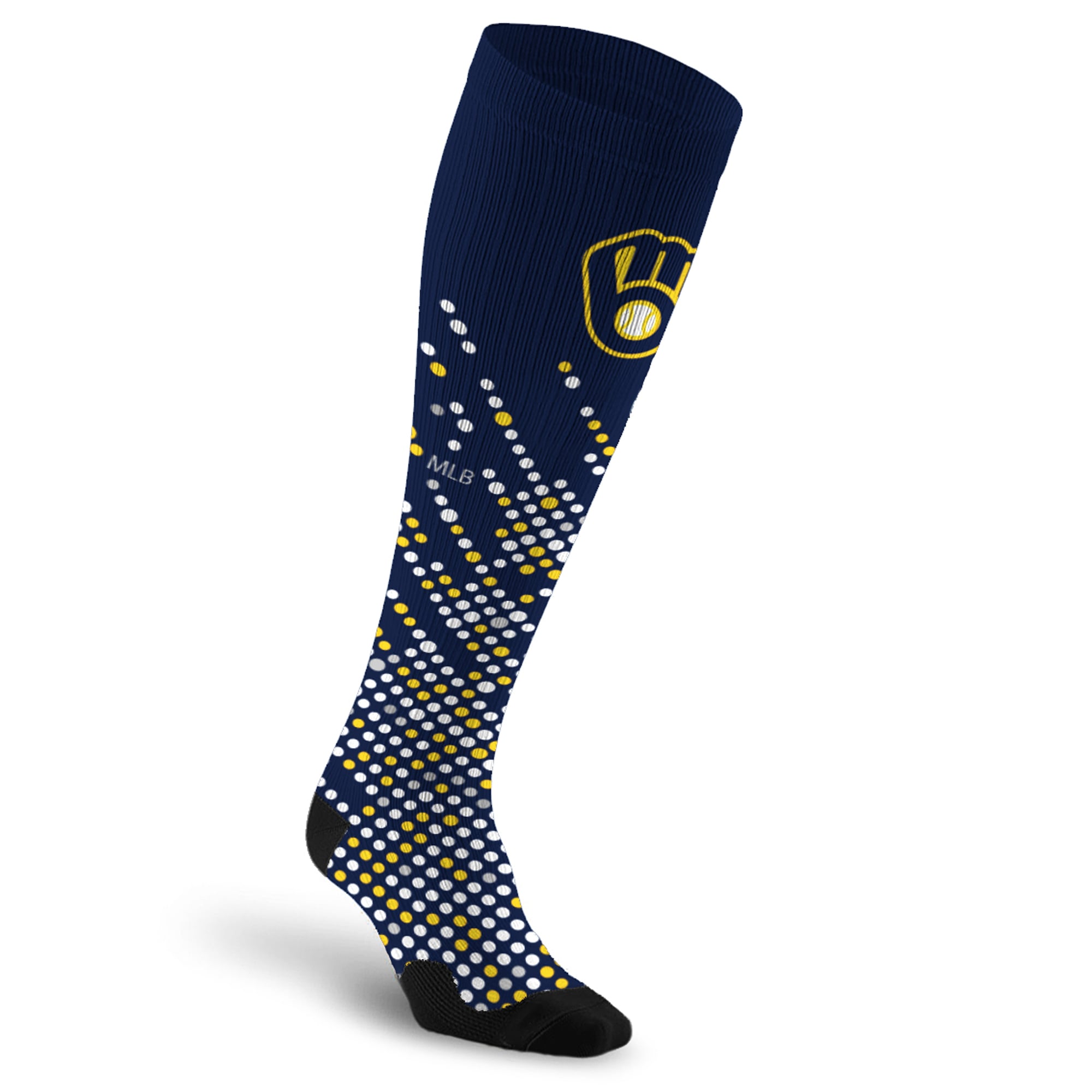 Unisex Milwaukee Brewers PRO Compression Scoreboard Over-the-Calf ...