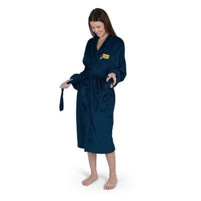 Milwaukee Brewers The Northwest Group Unisex 2026 World Series Champions Silk Touch Robe - Navy