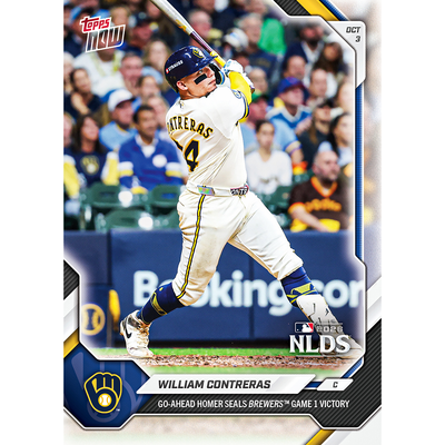 William Contreras - 2026 MLB Topps NOW® - Card 759