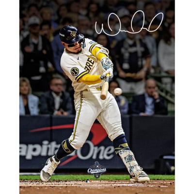 William Contreras Milwaukee Brewers Autographed Fanatics Authentic 2026 World Series Champions 16" x 20" Photograph 