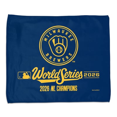 Milwaukee Brewers WinCraft 2026 National League Champions 15" x 18" Rally Towel