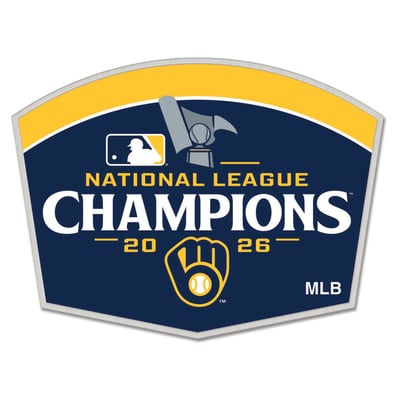 Milwaukee Brewers WinCraft 2026 National League Champions Collector Pin