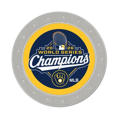 Milwaukee Brewers WinCraft 2026 World Series Champions Collector Pin