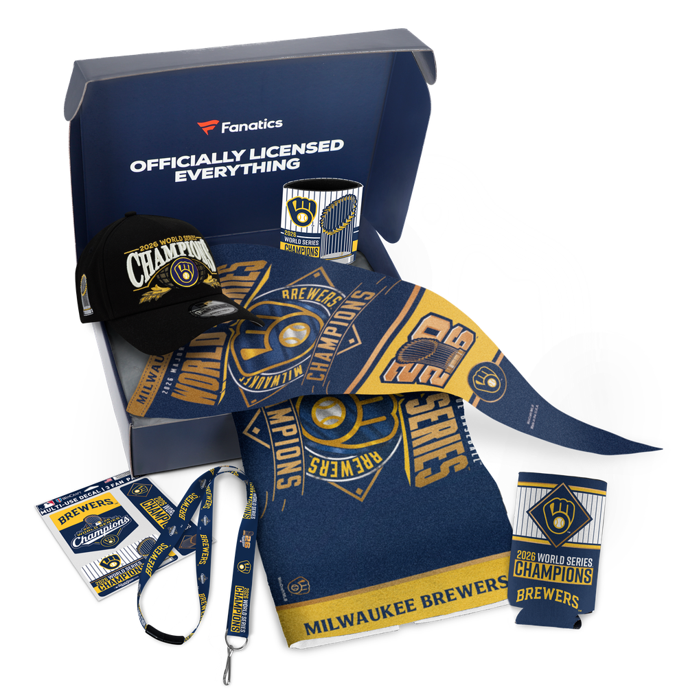 Milwaukee Brewers WinCraft 2026 World Series Champions Hardgoods & Hat ...