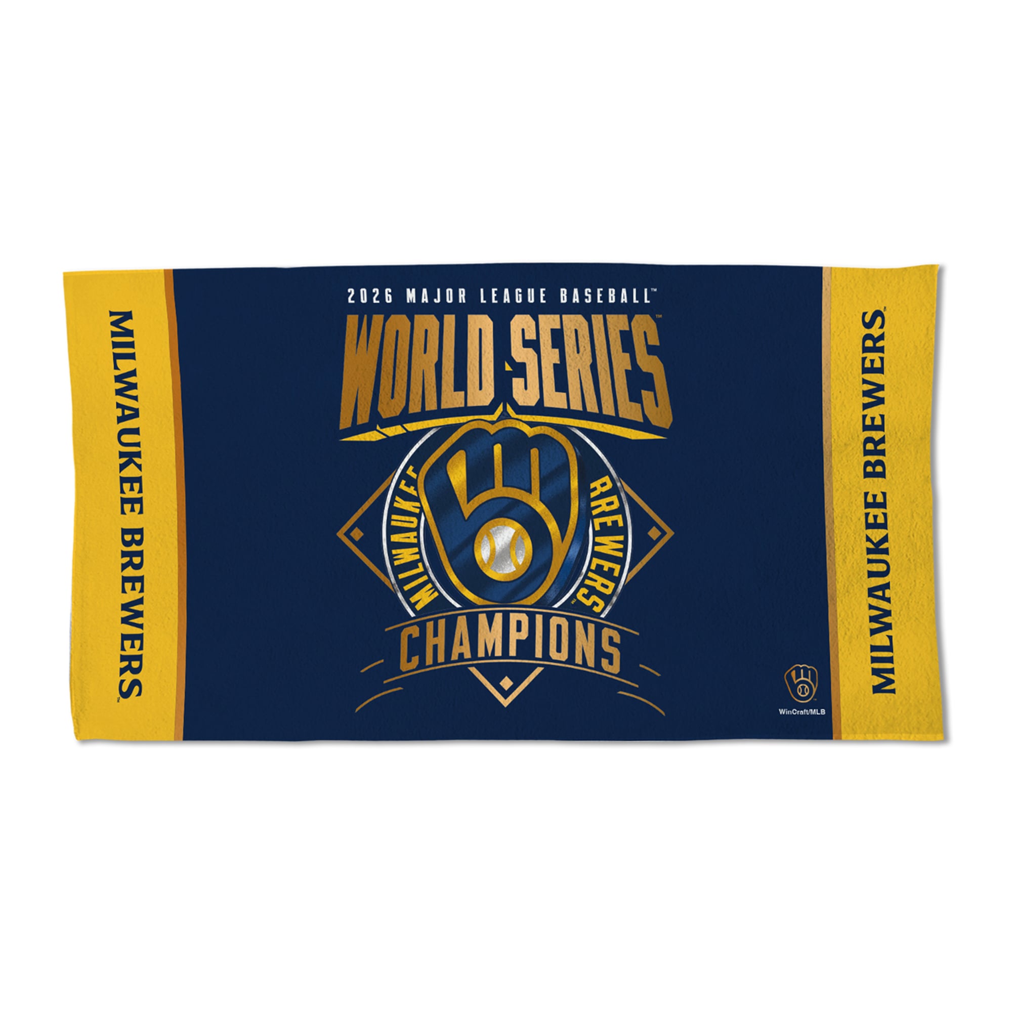 Milwaukee Brewers WinCraft 2026 World Series Champions Locker Room 22 ...