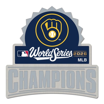 Milwaukee Brewers WinCraft 2026 World Series Champions Trophy Collector Pin
