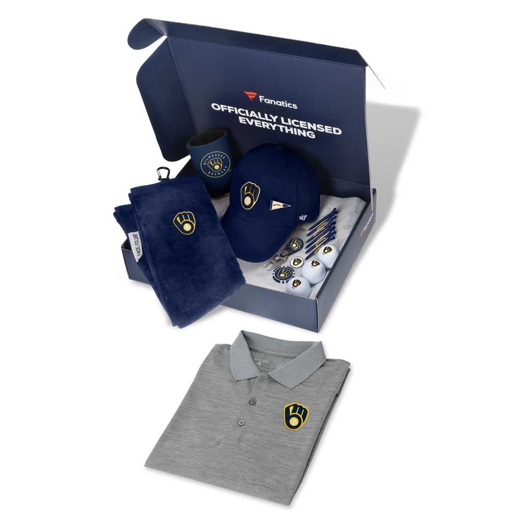 Milwaukee Brewers WinCraft Fanatics Pack Golf Themed Gift Box - $155+ Value