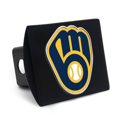 Milwaukee Brewers WinCraft Premium Hitch Cover