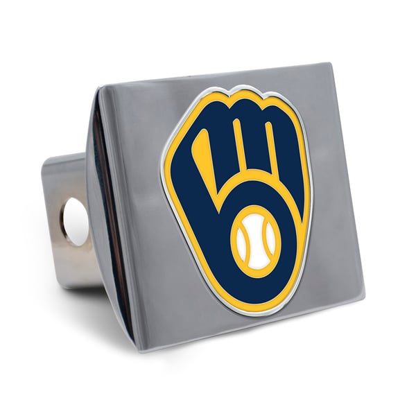 Milwaukee Brewers Tow Hitch Cover – 2-Inch Receiver Plug For Car, Truck, SUV, Trailer