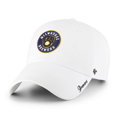 Milwaukee Brewers '47 Women's Miata Adjustable Hat - White
