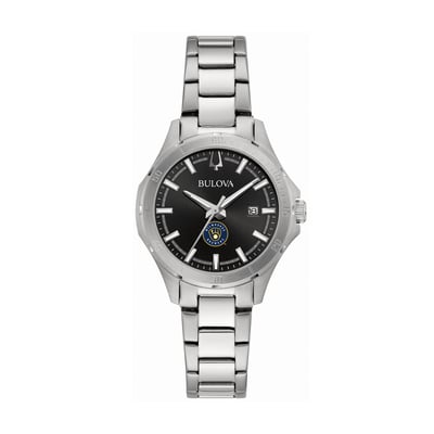 Milwaukee Brewers Bulova Women's Stainless Steel Classic Sport Watch