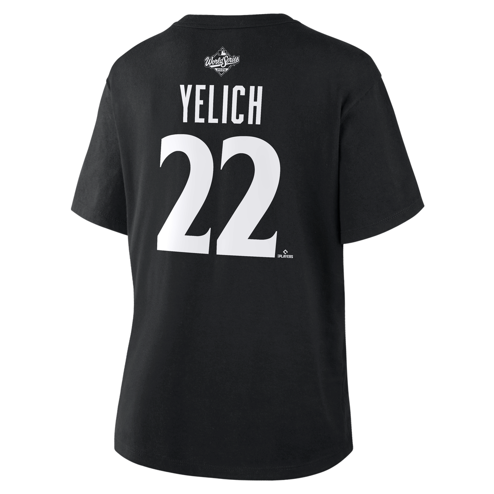 Women's Milwaukee Brewers Christian Yelich Fanatics Black 2026 World ...