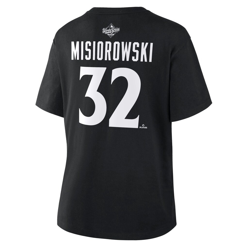 Women's Milwaukee Brewers Jacob Misiorowski Fanatics Black 2026 World ...