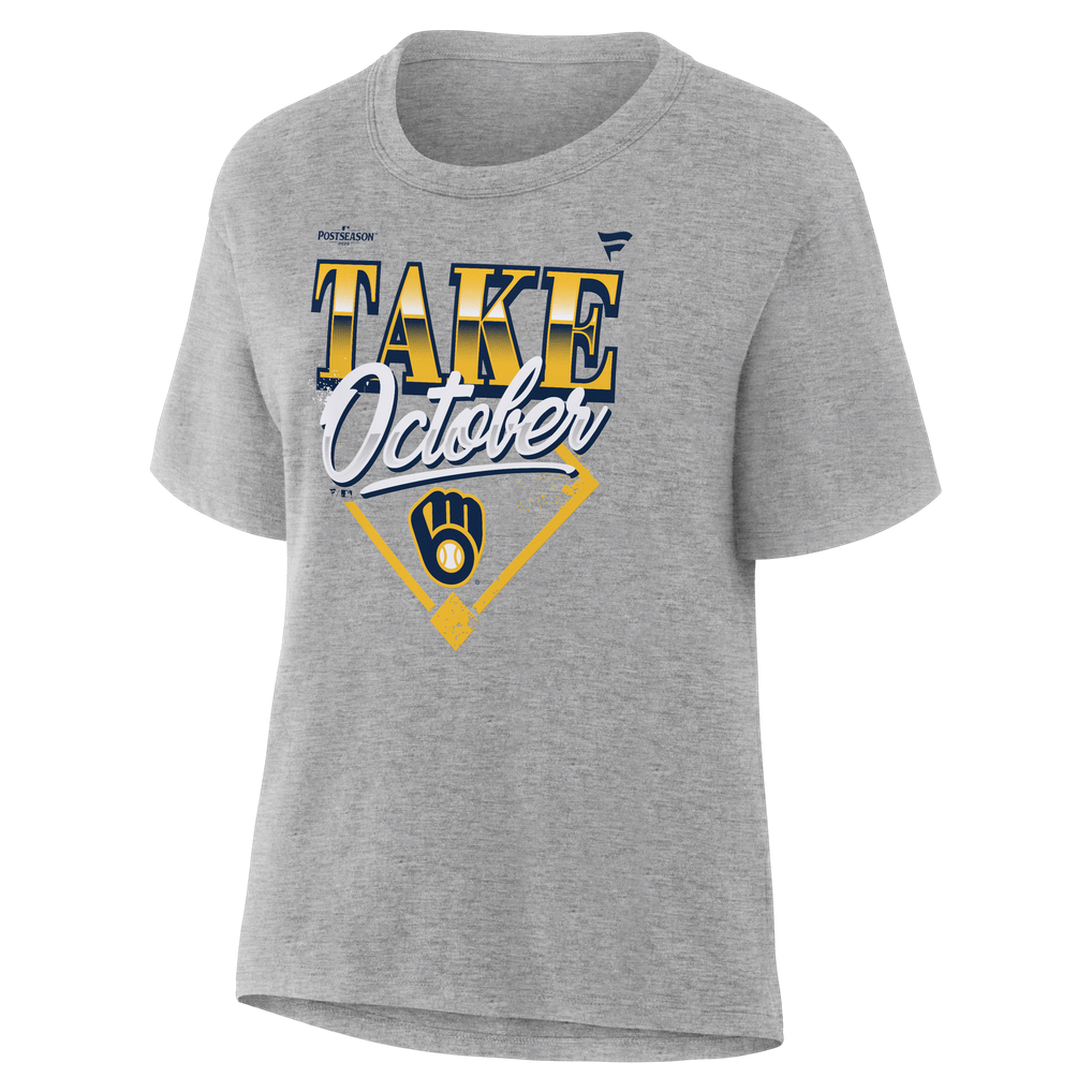 Women's Milwaukee Brewers Gray 2026 MLB Division Series Champions ...