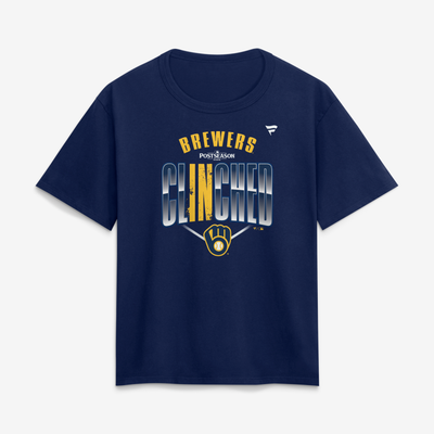 Milwaukee Brewers Women's 2026 MLB Postseason T-Shirt - Navy