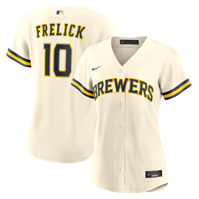 Sal Frelick Milwaukee Brewers Nike Women's  Home Replica Jersey - Cream