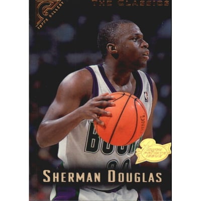 1995-96 Topps Gallery Player's Private Issue #82 Sherman Douglas