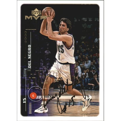 1999-00 Upper Deck MVP Gold Script #88 Vinny Del Negro