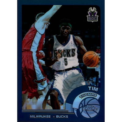 2002-03 Topps Chrome Refractors #36 Tim Thomas