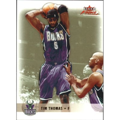 2003-04 Fleer Focus Gold #102 Tim Thomas