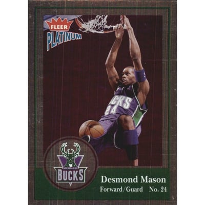 2003-04 Fleer Platinum Finish #105 Desmond Mason