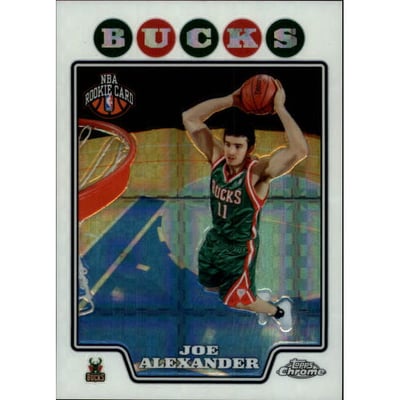 2008-09 Topps Chrome X-Fractors #188 Joe Alexander