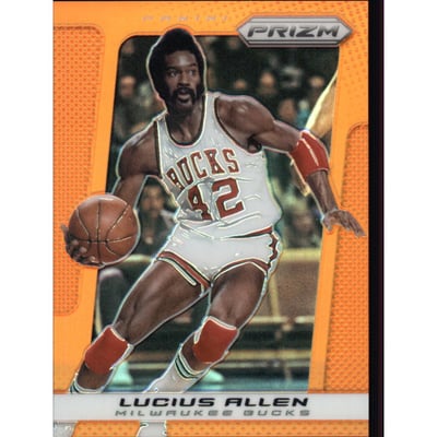 2013-14 Panini Prizm Prizms Orange #249 Lucius Allen