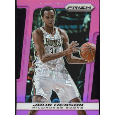 2013-14 Panini Prizm Prizms Purple Die Cut #66 John Henson
