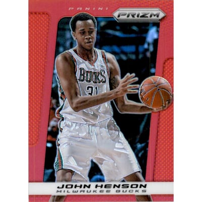 2013-14 Panini Prizm Prizms Red #66 John Henson