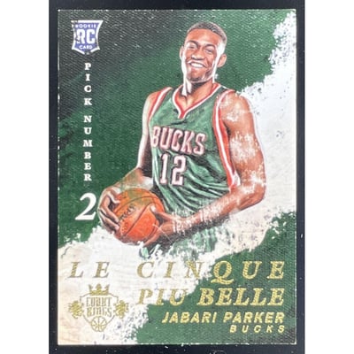 2014-15 Panini Court Kings Le Cinque Piu Belle #2 Jabari Parker RC /12