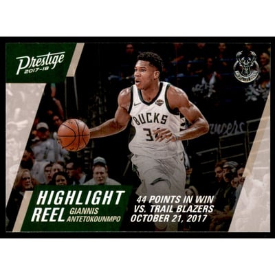 2017-18 Prestige Highlight Reel #8 Giannis Antetokounmpo