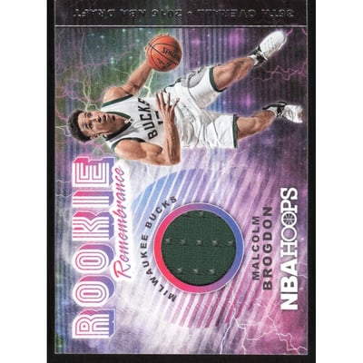 2018-19 Hoops Rookie Remembrance Relics #11 Malcolm Brogdon