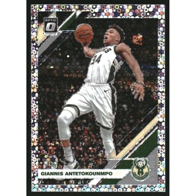 2019-20 Donruss Optic Fast Break Holo #81 Giannis Antetokounmpo